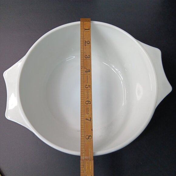 Vintage 80s Pyrex Laura Ashley Tulips Casserole Dish Made In England 9” - Picture 5 of 16